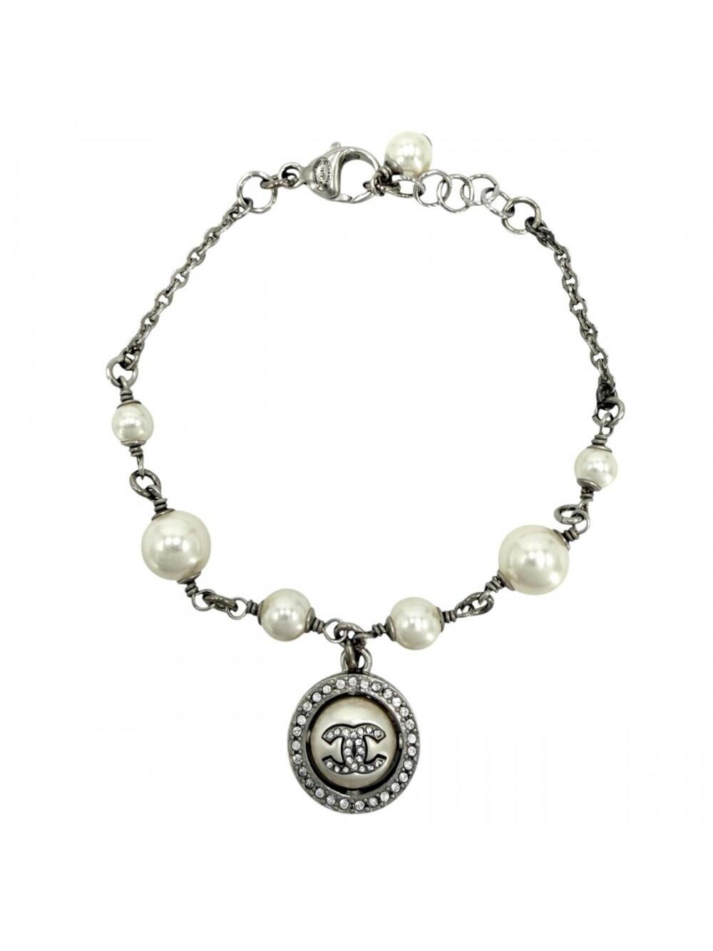 Chanel Cc Logo Bracelet Sterling Silver #299695C89B